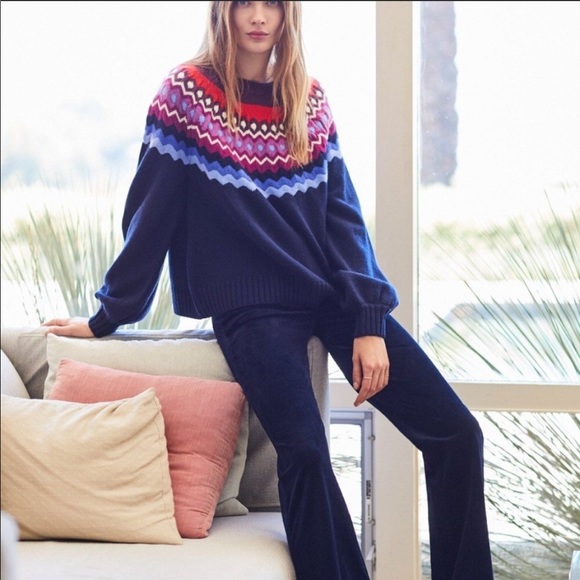 Joie Sweaters - Joie Karenya fair isle sweater sz L